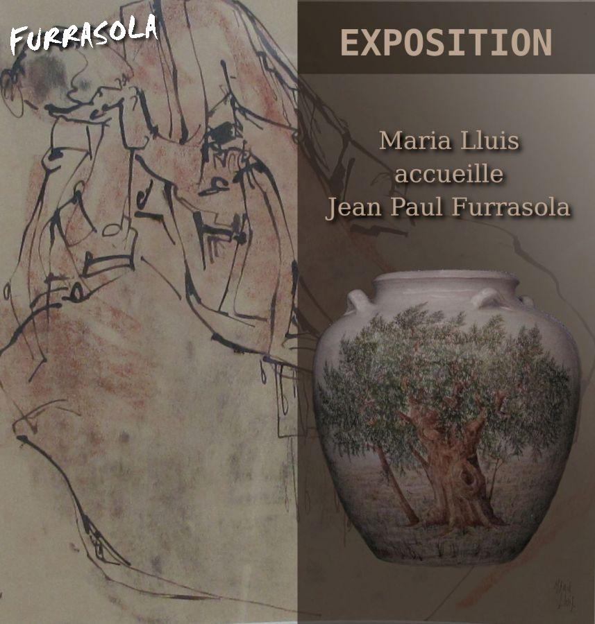 Exposition Maria Lluis accueille Jean-Paul Furrasola 01