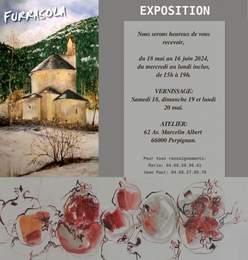 Exposition Maria Lluis accueille Jean-Paul Furrasola 02